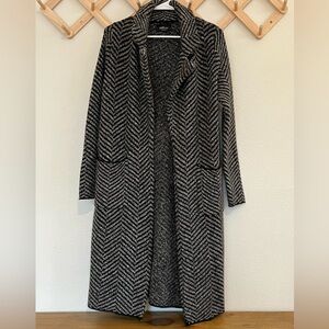 Zara Knit Herringbone Sweater